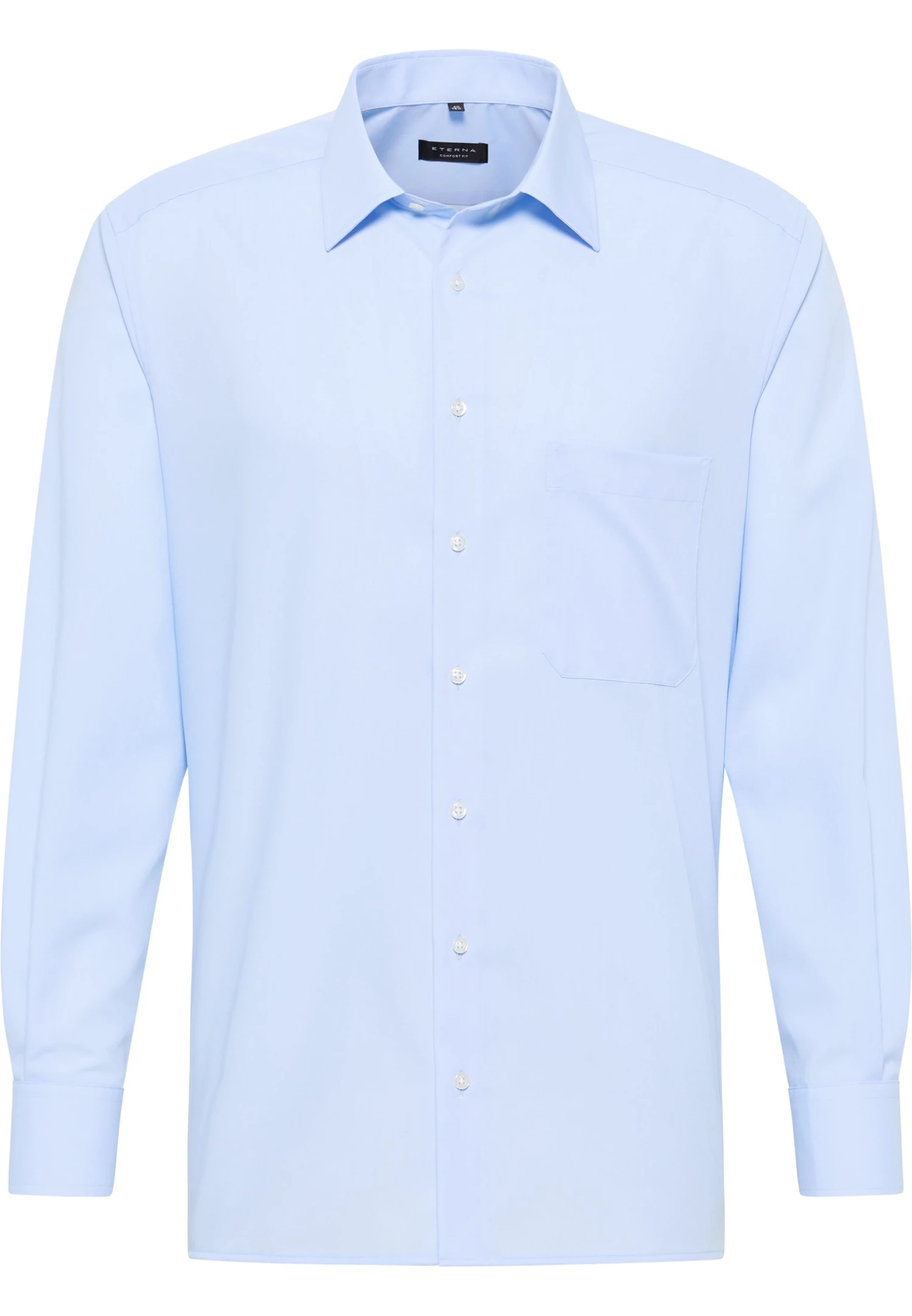 Eterna Comfort Fit - Zakelijk Overhemd - Hellblau 6 Eterna Comfort Fit - Zakelijk Overhemd - Hellblau - Afbeelding 4