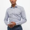 Eterna Print Slim Fit - Overhemd - Blau 1 Eterna Print Slim Fit - Overhemd - Blau -Eterna 005c37611b864cc486e3ccaf2e27bedc