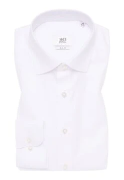 Eterna Never Iron Slim Fit - Zakelijk Overhemd - Weiß -Eterna 008f6dab14614bc5a82dc359917ca76f