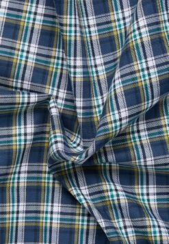 Eterna Kariertes Comfort Fit - Overhemd - Smaragd -Eterna 009b9ce61ee04f8789c118558864089d