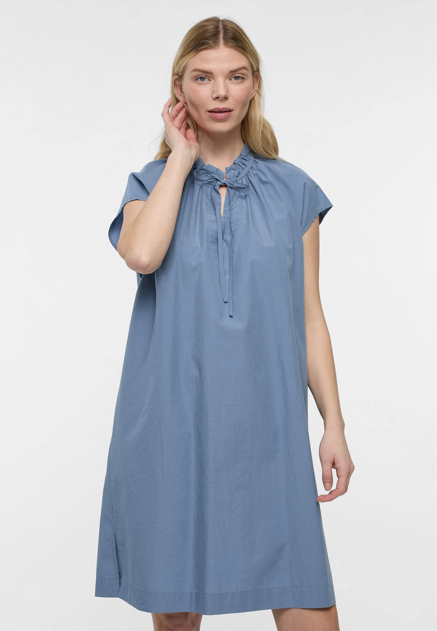 Eterna Loose Fit - Jurk - Blaugrau 3 Eterna Loose Fit - Jurk - Blaugrau