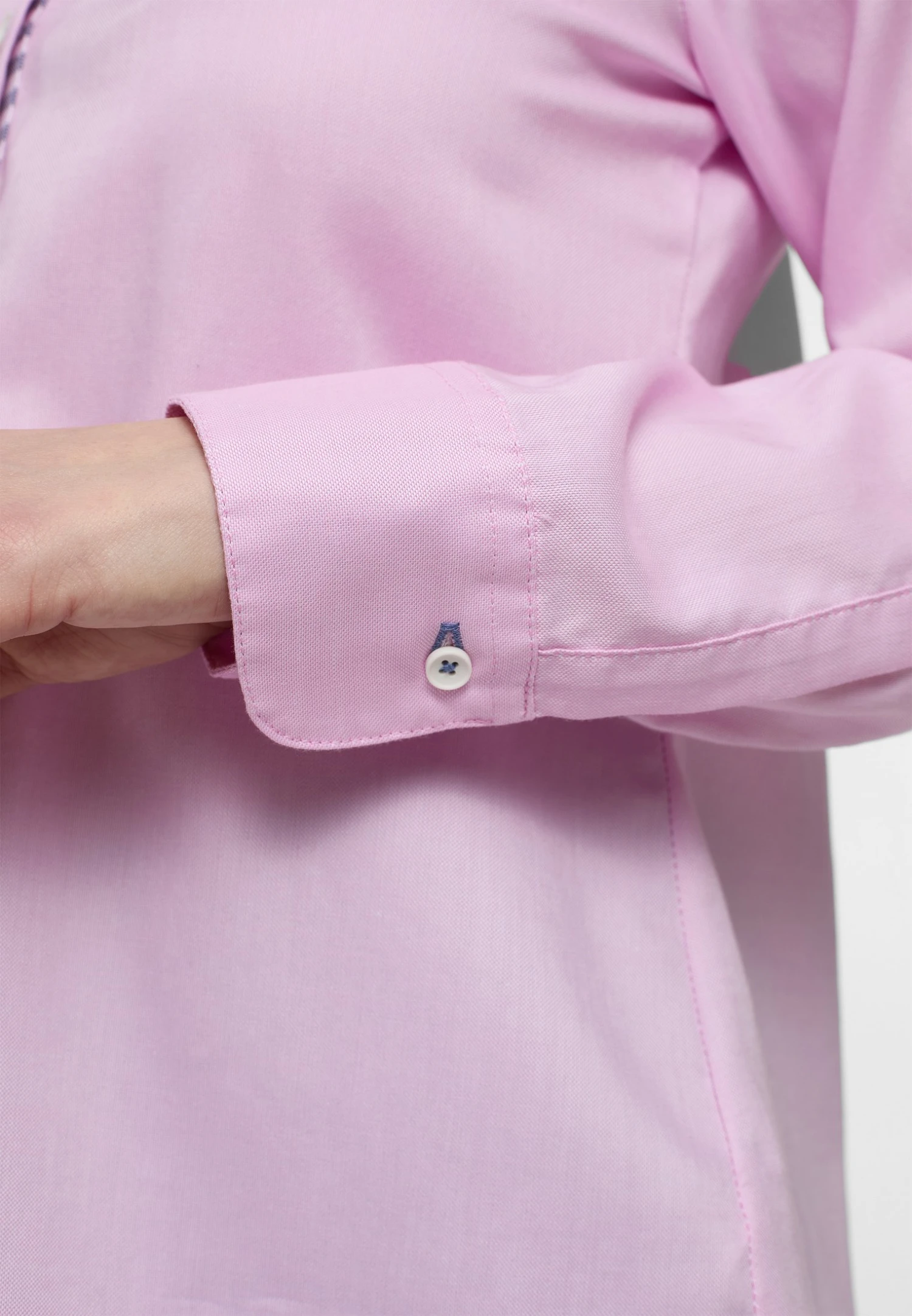 Eterna Regular Fit - Overhemdblouse - Pink 5 Eterna Regular Fit - Overhemdblouse - Pink - Afbeelding 3