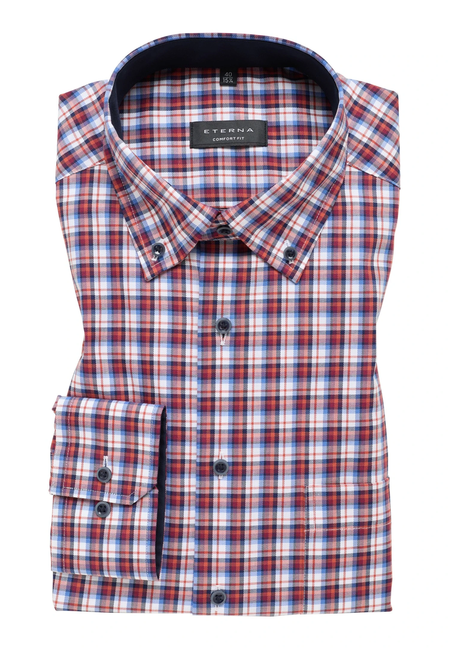 Eterna Comfort Fit - Overhemd - Rot 8 Eterna Comfort Fit - Overhemd - Rot - Afbeelding 6