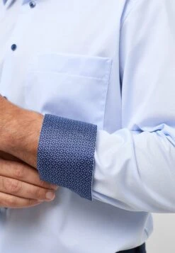 Eterna Performance Comfort Fit - Overhemd - Hellblau -Eterna 01e055d0f8444dd4a98f541770cf125b