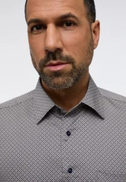 Eterna Bedrucktes Comfort Fit - Overhemd - Beige 10 Eterna Bedrucktes Comfort Fit - Overhemd - Beige -Eterna 02190fbf0c6f4a6fa66e5cc224b3d5d2