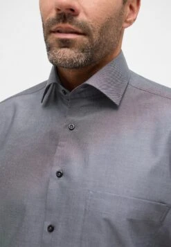 Eterna Pinpoint Comfort- Zakelijk Overhemd - Anthrazit 10 Eterna Pinpoint Comfort- Zakelijk Overhemd - Anthrazit -Eterna 0432a9f2b4eb48a5b817112b1ad20b74