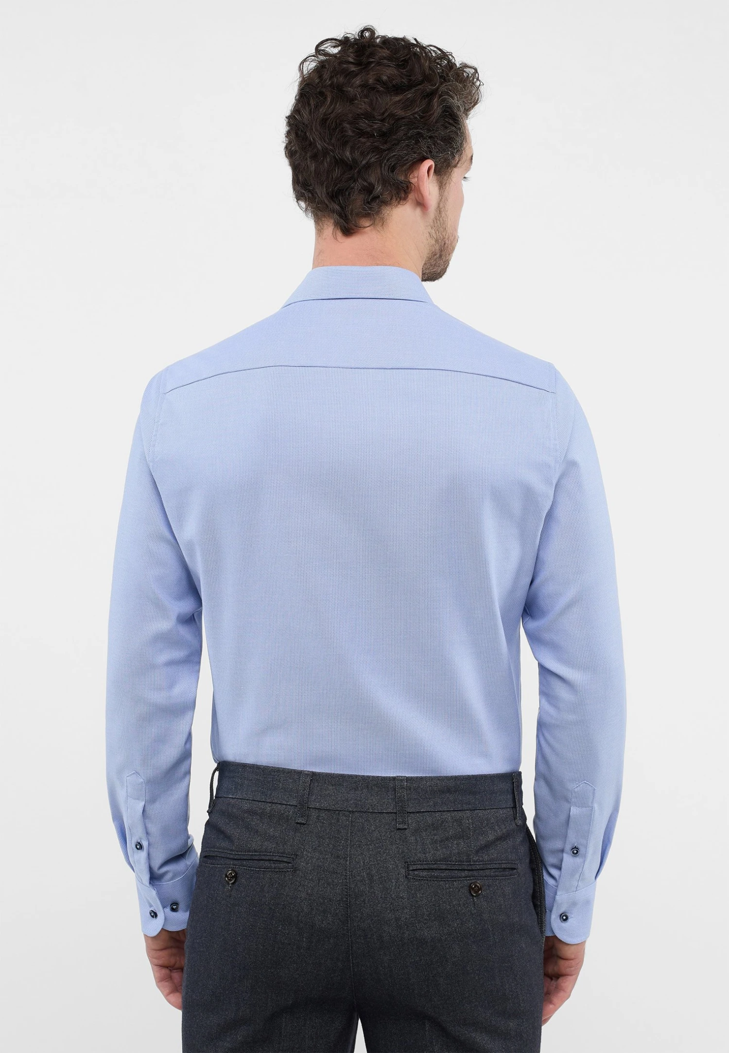 Eterna Slim Fit - Overhemd - Hellblau 4 Eterna Slim Fit - Overhemd - Hellblau - Afbeelding 2