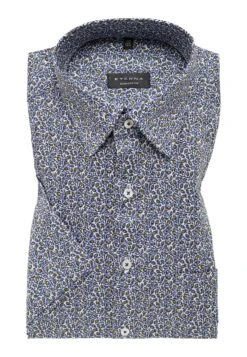 Eterna Kurzarm Comfort Fit - Overhemd - Blau -Eterna 04fe2e888d464197a5ed5414766519a6