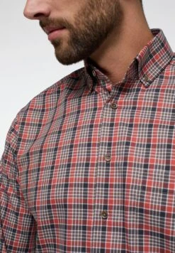 Eterna Kariertes Modern Fit - Overhemd - Rusty Red 10 Eterna Kariertes Modern Fit - Overhemd - Rusty Red -Eterna 067bcedd1c454806b9193fabf0e74a4c