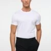 Eterna Soft Tailoring - T-Shirt Basic - Weiß -Eterna 074d7d9854044ec0bffbfb530d1d465a