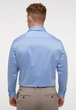 Eterna Langarm Modern Fit - Zakelijk Overhemd - Mittelblau -Eterna 0851670c25ef4afe9b54d675193000bd