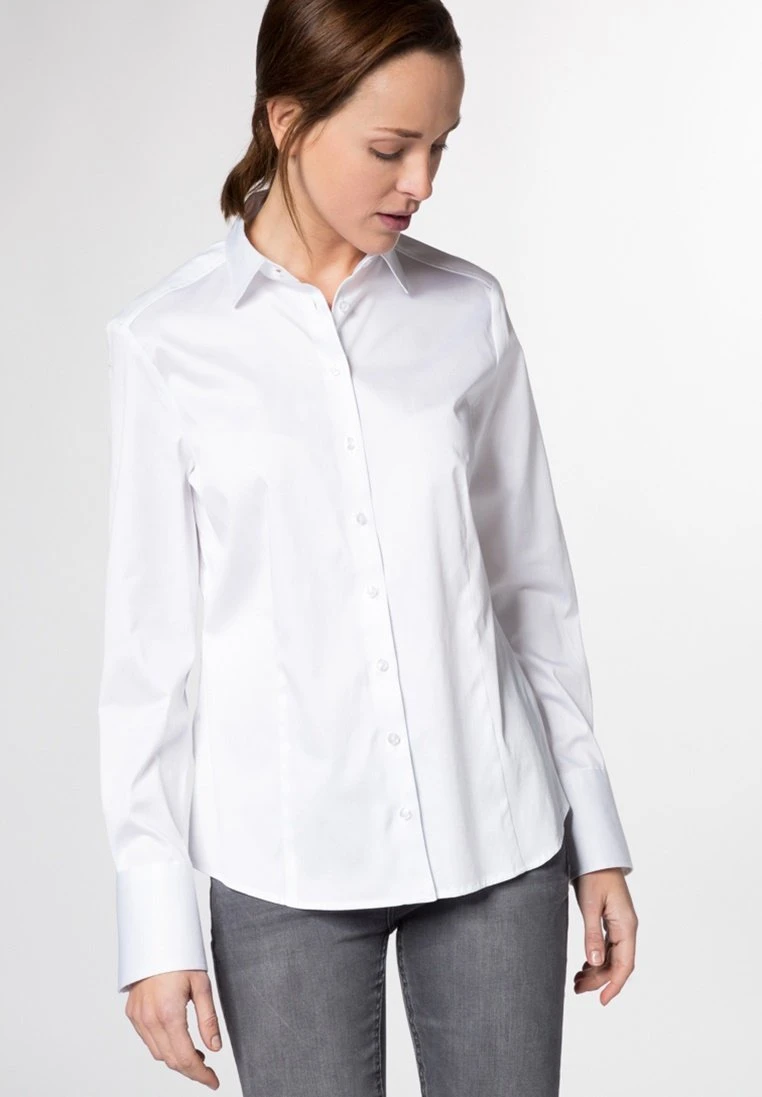 Eterna Modern Classic - Overhemdblouse - Weiß 3 Eterna Modern Classic - Overhemdblouse - Weiß