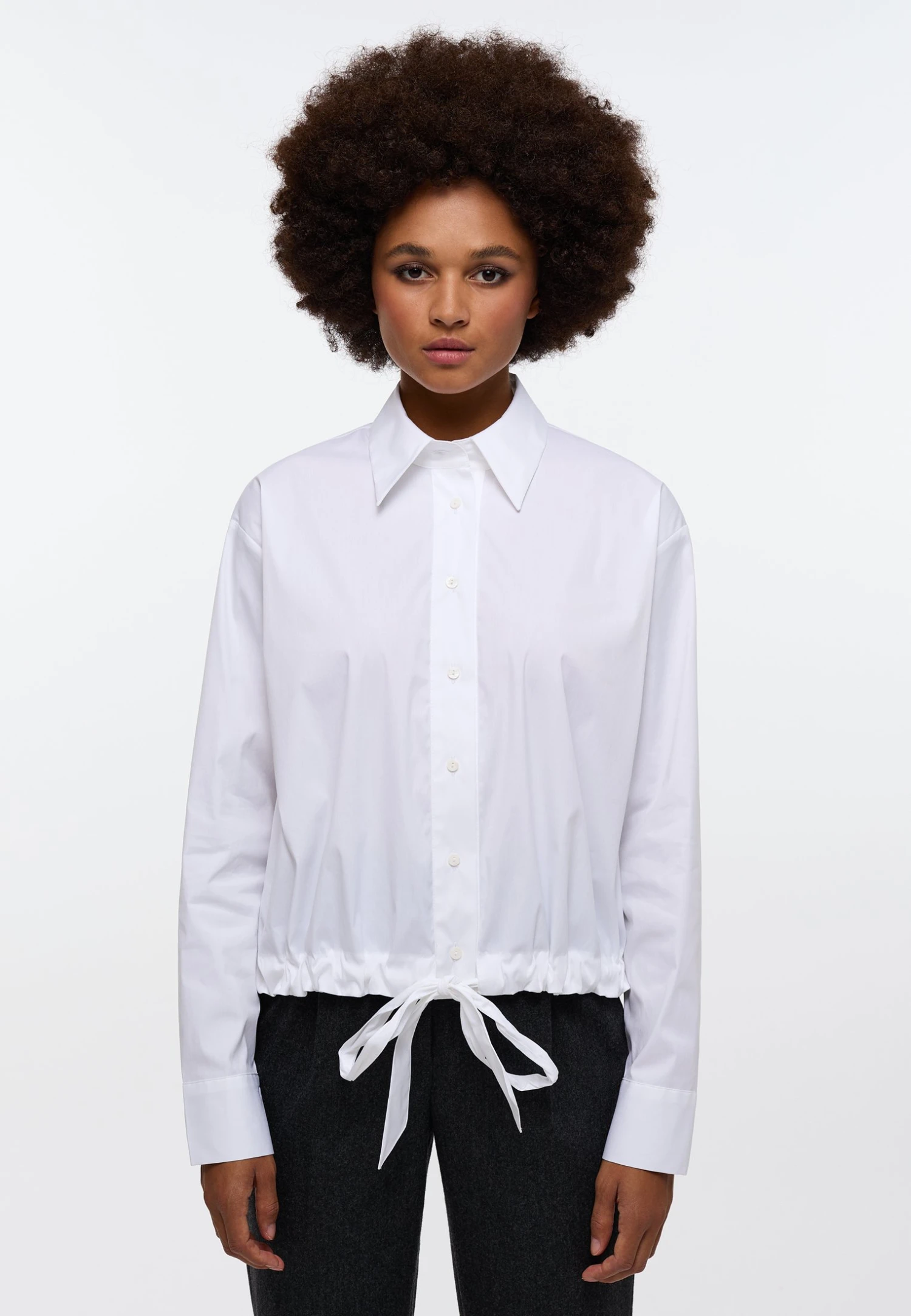 Eterna Signature Loose Fit - Overhemdblouse - Weiß 3 Eterna Signature Loose Fit - Overhemdblouse - Weiß