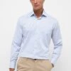 Eterna Performance Shirt Modern Fit - Overhemd - Mittelblau -Eterna 0a188743848742fdaed571a41d0c894f
