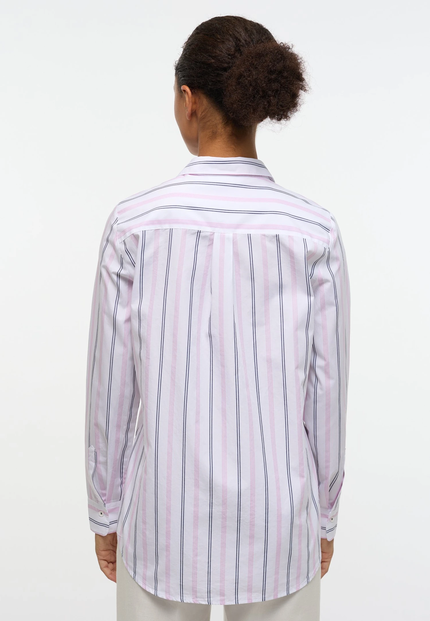 Eterna Classic Fit - Overhemdblouse - Pink 4 Eterna Classic Fit - Overhemdblouse - Pink - Afbeelding 2