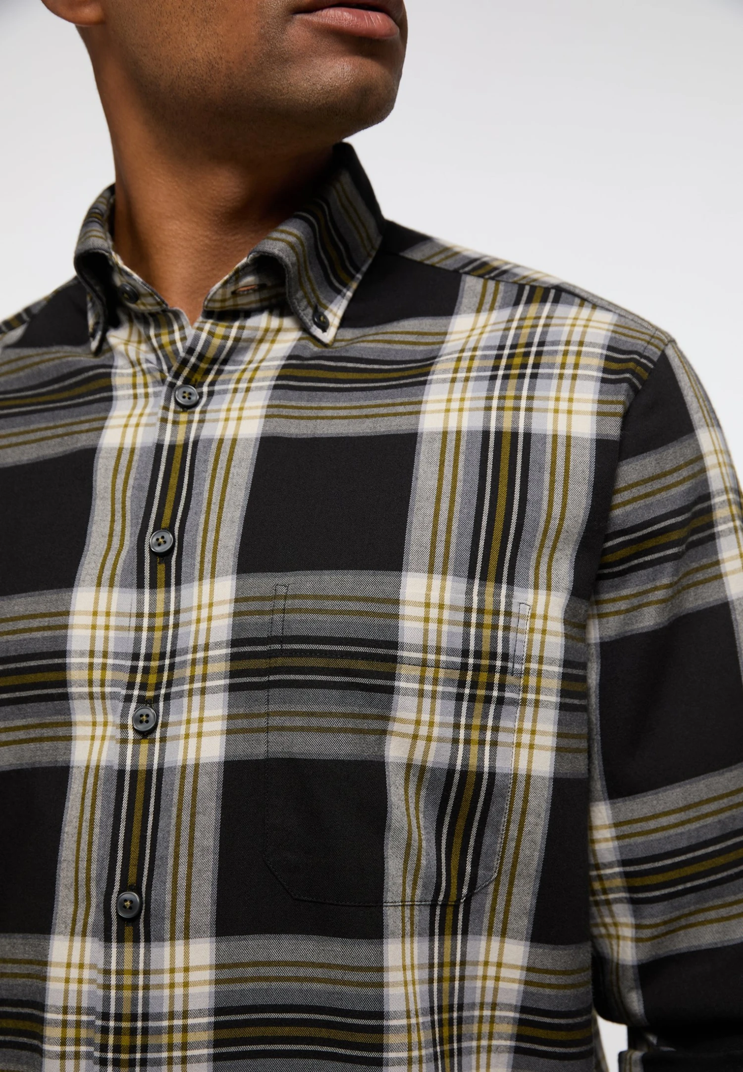 Eterna Soft Regular Fit - Overhemd - Grau 5 Eterna Soft Regular Fit - Overhemd - Grau - Afbeelding 3