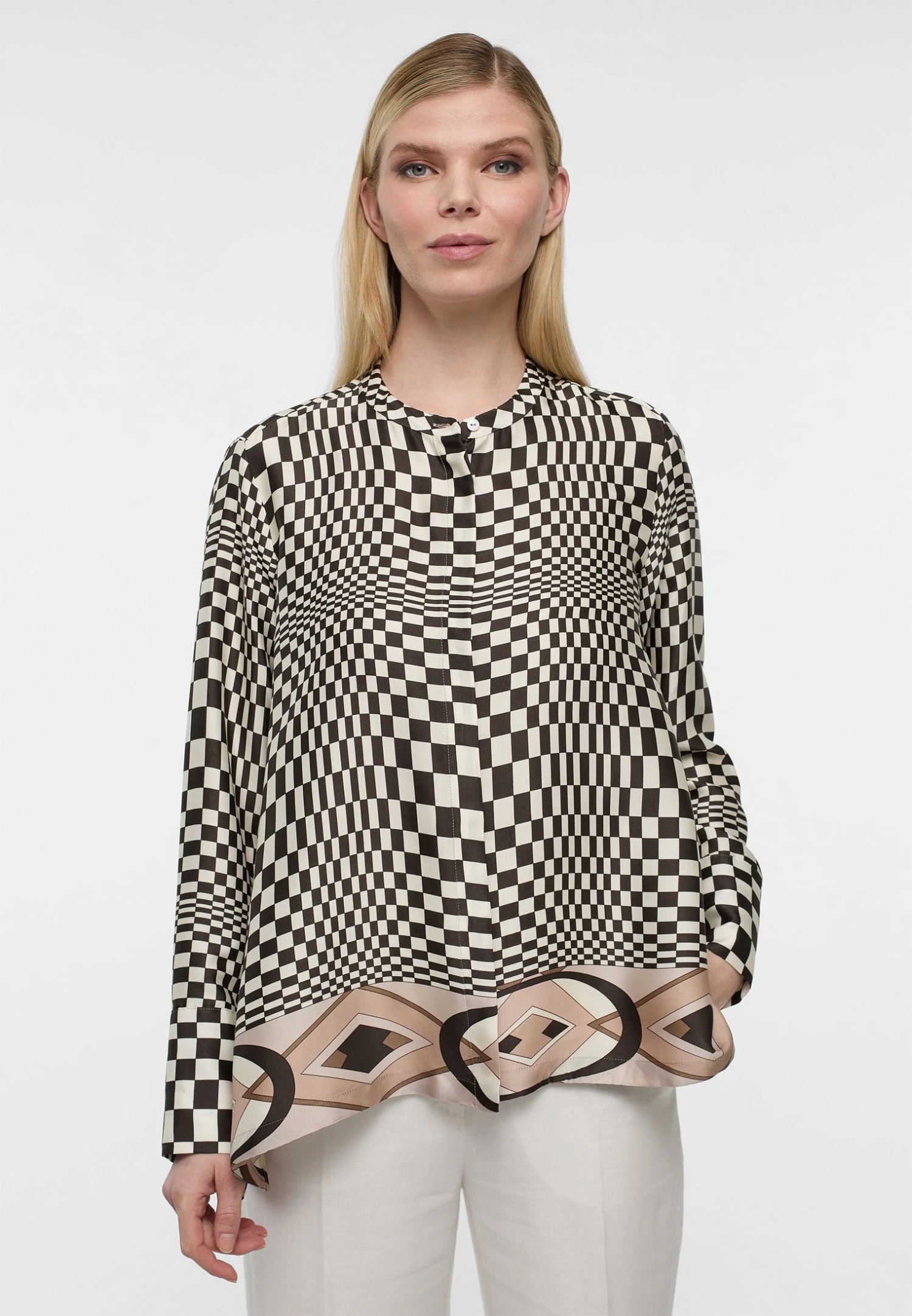 Eterna Loose Fit - Overhemdblouse - Walnut 3 Eterna Loose Fit - Overhemdblouse - Walnut