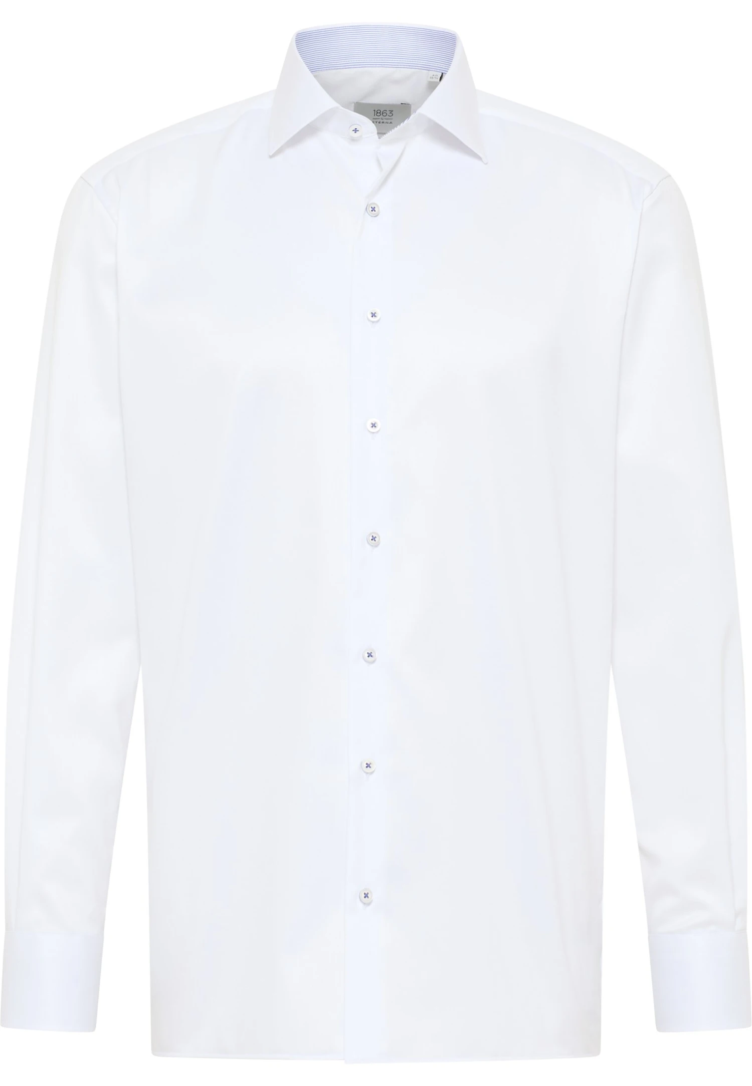 Eterna Gentle Comfort Fit - Zakelijk Overhemd - Weiß 6 Eterna Gentle Comfort Fit - Zakelijk Overhemd - Weiß - Afbeelding 4