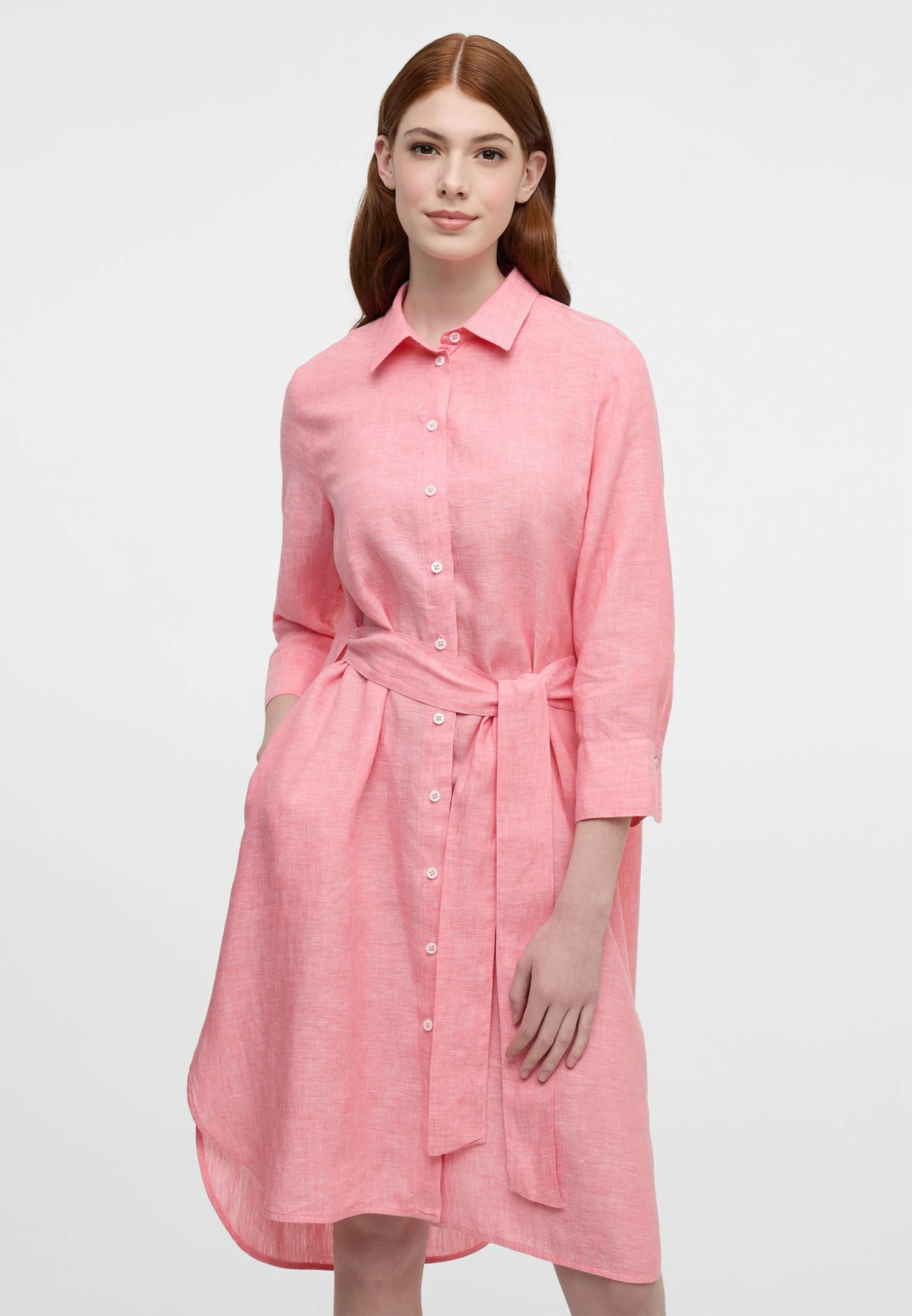 Eterna Loose Fit - Blousejurk - Apricot 3 Eterna Loose Fit - Blousejurk - Apricot