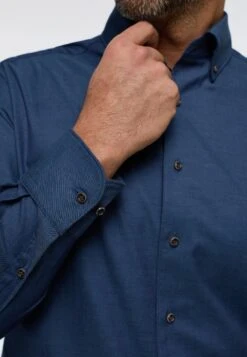 Eterna Soft Tailoring Twill Modern Fit - Overhemd - Denim -Eterna 0db565fe0f24421d8223c4fbbfcabf0e