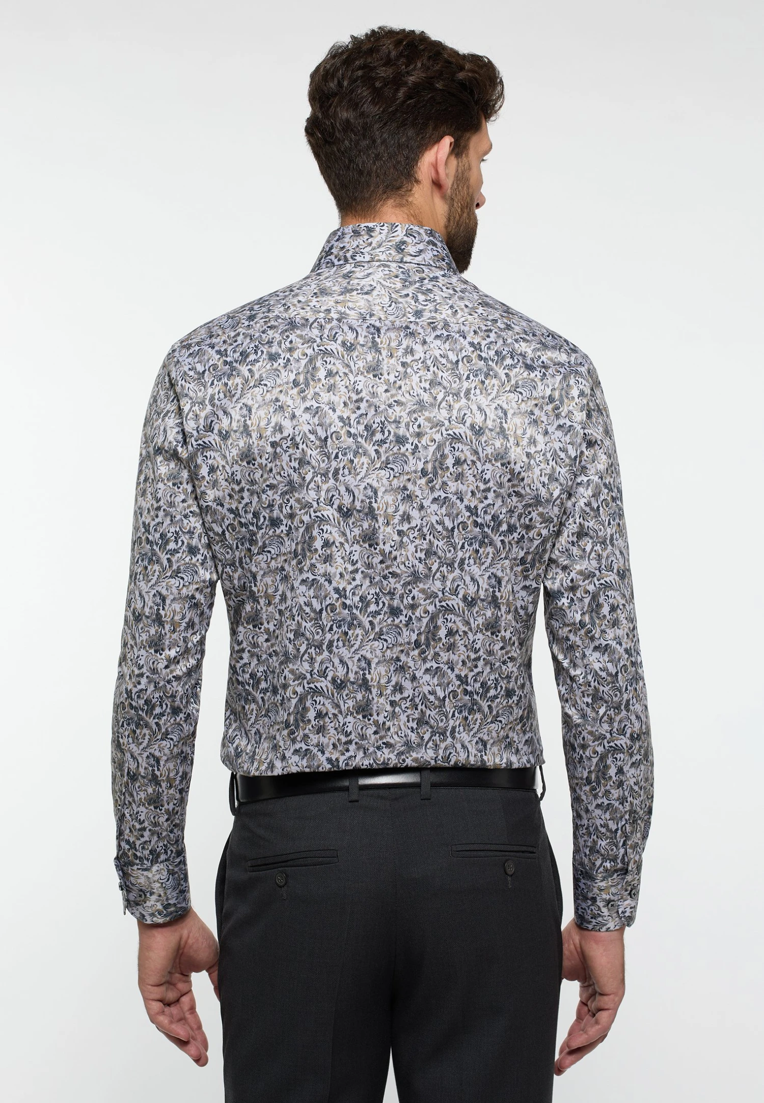 Eterna Modern Fit - Overhemd - Gelb 4 Eterna Modern Fit - Overhemd - Gelb - Afbeelding 2