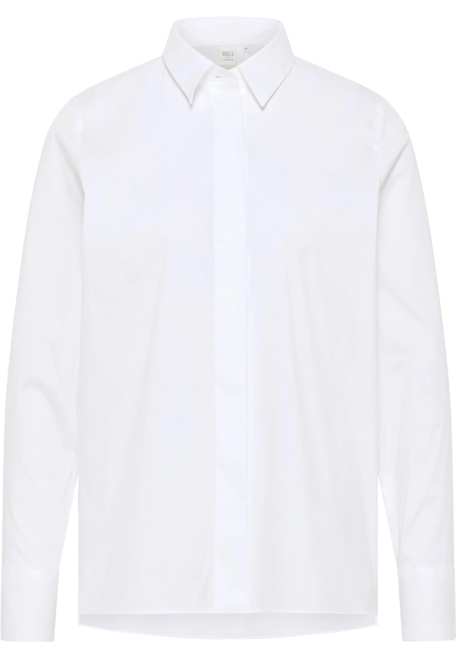 Eterna Loose Fit - Overhemdblouse - Weiß 6 Eterna Loose Fit - Overhemdblouse - Weiß - Afbeelding 4