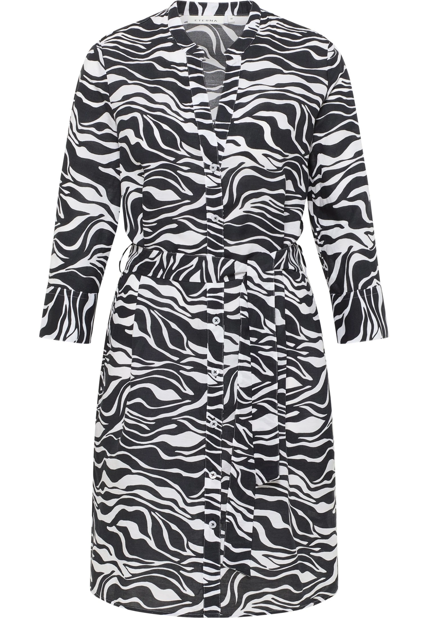 Eterna Blousejurk - Schwarz 6 Eterna Blousejurk - Schwarz - Afbeelding 4