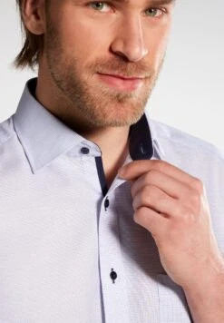 Eterna Comfort Fit - Overhemd - Light Blue -Eterna 0f4dc44c56204bbc859655133646dd1e