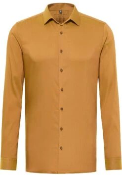Eterna Langarm Super-Slim - Overhemd - Curry 11 Eterna Langarm Super-Slim - Overhemd - Curry -Eterna 10f1cdb2727d4e77a92760457d63ef5b