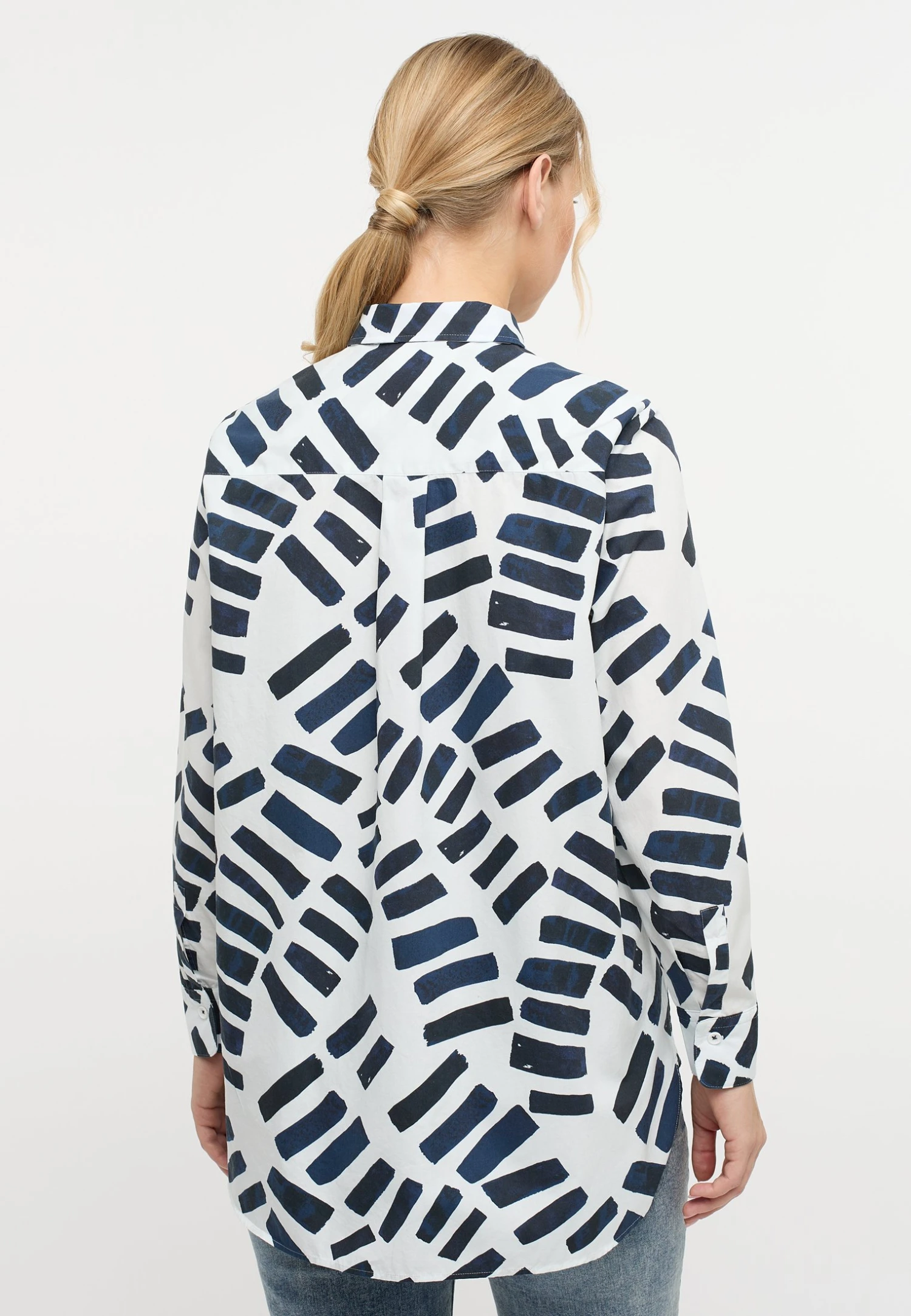 Eterna Even - Overhemdblouse - Midnight 4 Eterna Even - Overhemdblouse - Midnight - Afbeelding 2