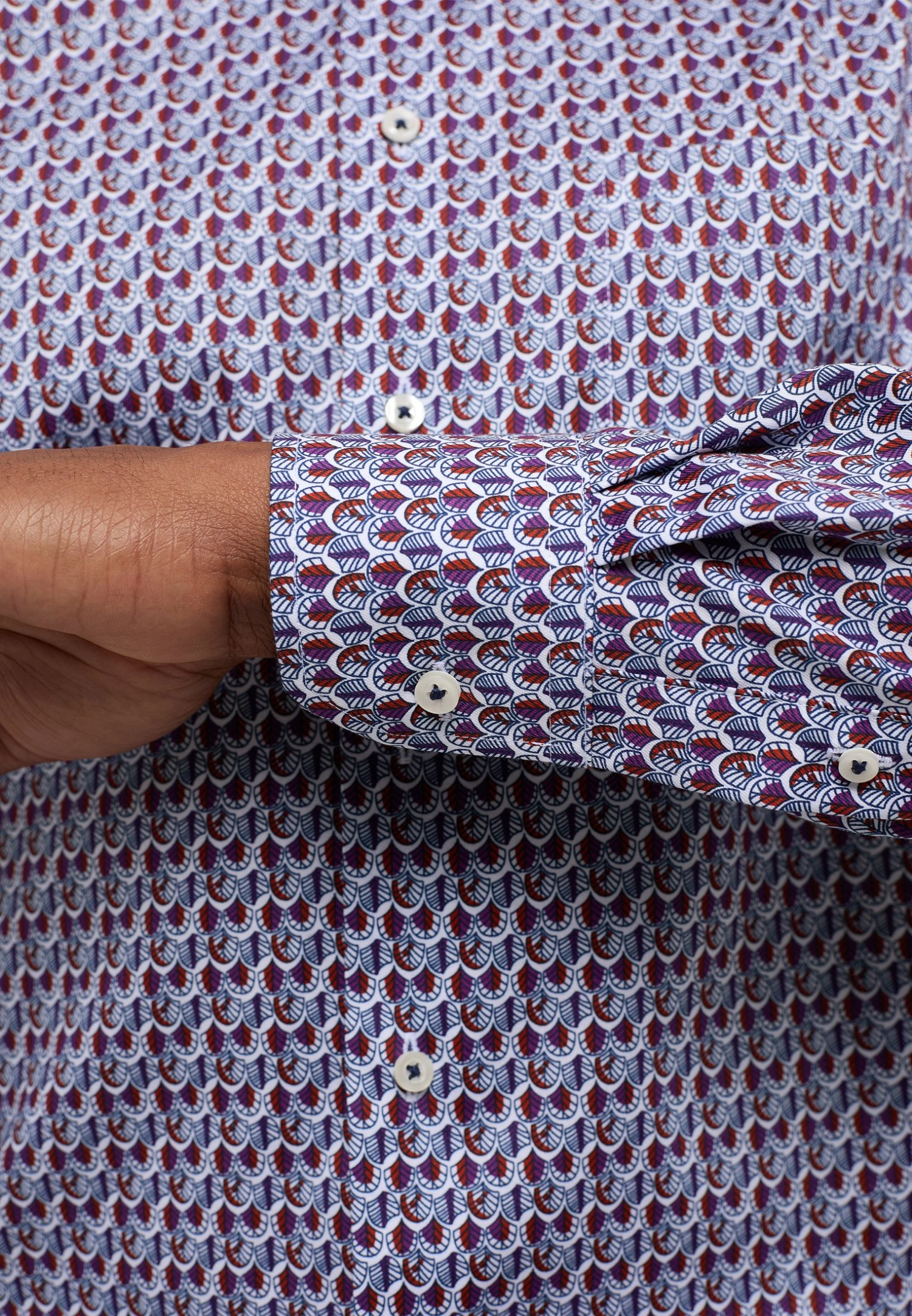 Eterna Comfort Fit - Overhemd - Rot 5 Eterna Comfort Fit - Overhemd - Rot - Afbeelding 3