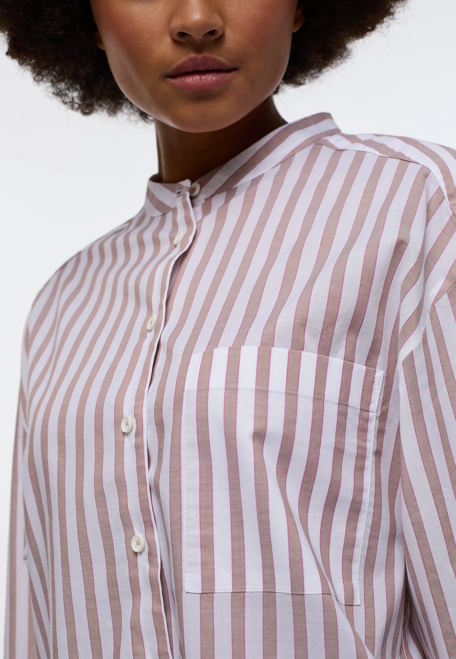 Eterna Even - Overhemdblouse - Hazelnut 5 Eterna Even - Overhemdblouse - Hazelnut - Afbeelding 3