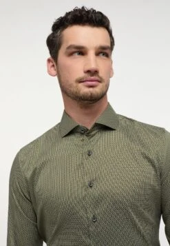 Eterna Performance - Overhemd - Khaki -Eterna 1319ab3eaae44e769ba995d4e9cd9539