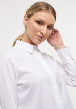 Eterna Loose Fit - Overhemdblouse - Weiß 9 Eterna Loose Fit - Overhemdblouse - Weiß -Eterna 13294e276060422f92f4f0fd807a2858