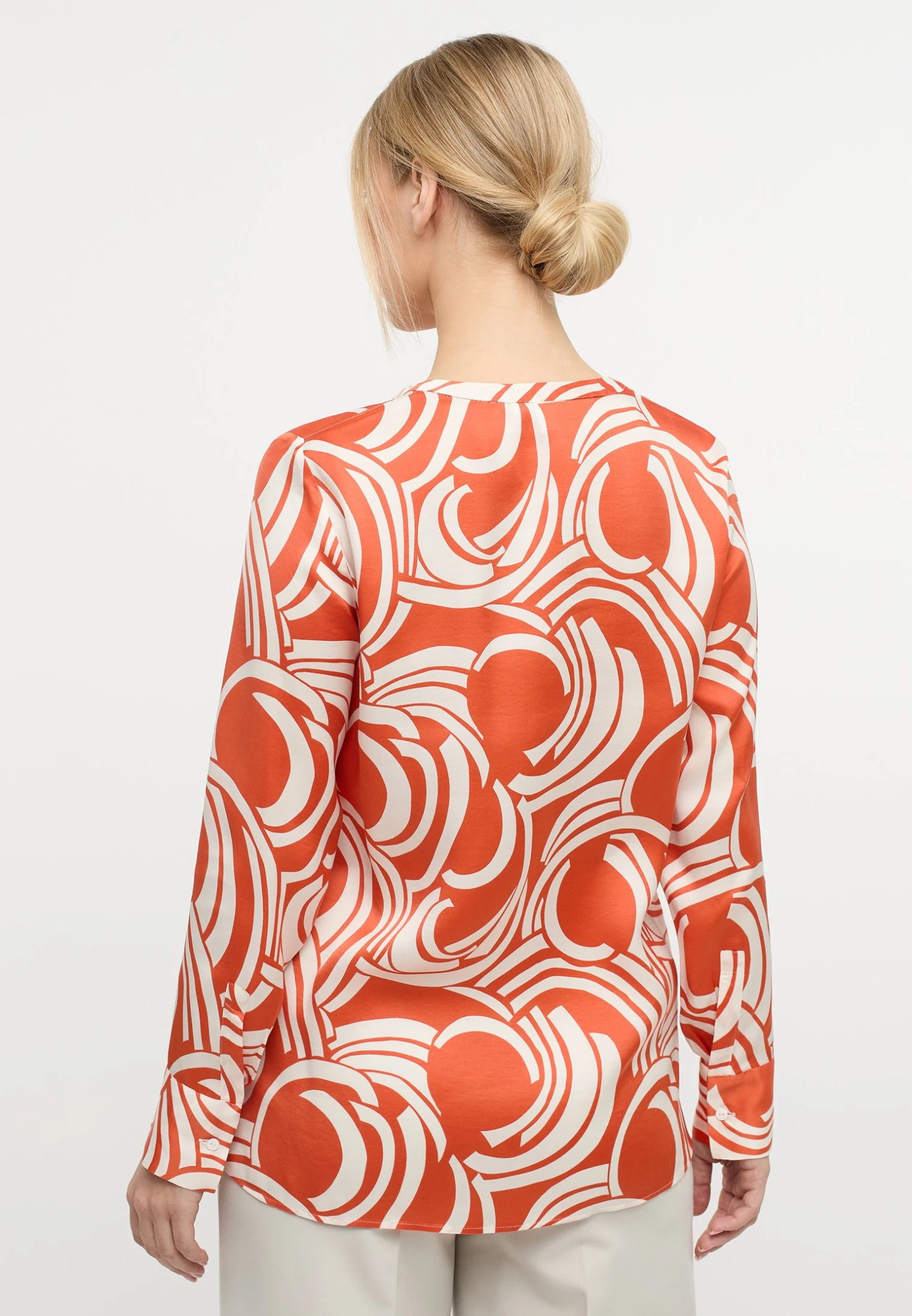 Eterna Blouse - Orange 4 Eterna Blouse - Orange - Afbeelding 2
