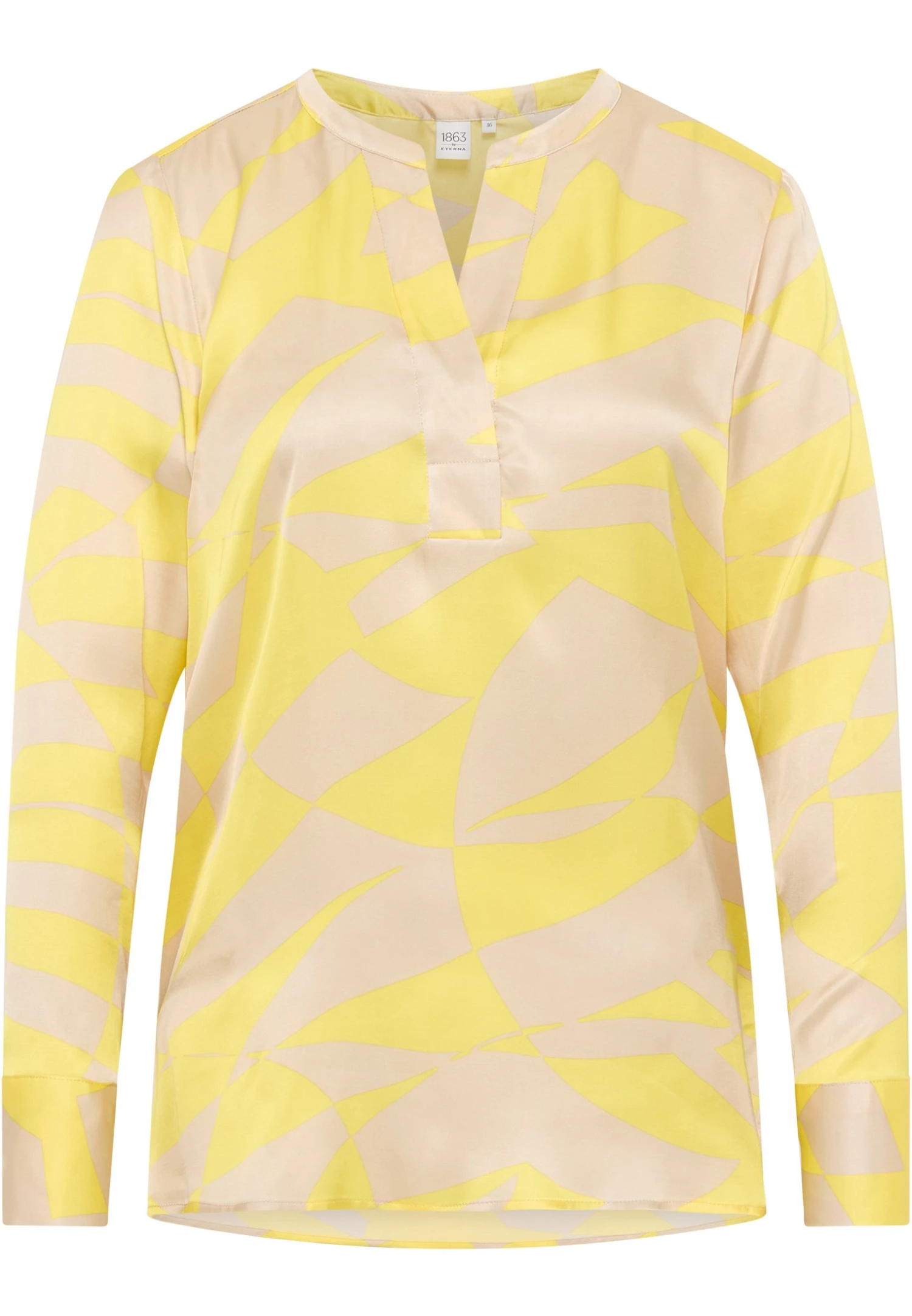 Eterna Loose Fit - Blouse - Gelb 6 Eterna Loose Fit - Blouse - Gelb - Afbeelding 4