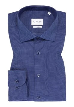 Eterna Strukturiertes - Overhemd - Blau 13 Eterna Strukturiertes - Overhemd - Blau -Eterna 1587ea9909c847e7a2d8ef4a19e51b42