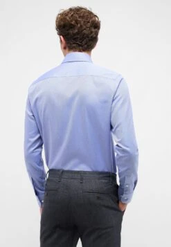 Eterna Never Iron Slim Fit - Zakelijk Overhemd - Royal Blau -Eterna 1668e7e5120c456883cfa1dcce9df449