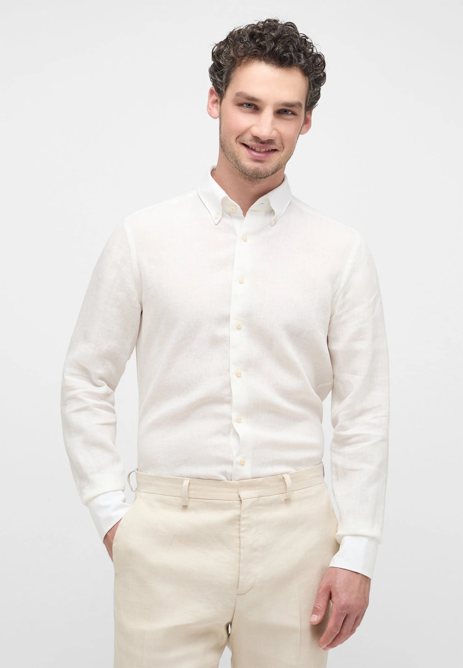 Eterna Soft Tailoring - Overhemd - Sand 3 Eterna Soft Tailoring - Overhemd - Sand