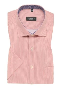 Eterna Gestreiftes Comfort Fit - Overhemd - Rusty Red 13 Eterna Gestreiftes Comfort Fit - Overhemd - Rusty Red -Eterna 1702aeb6face4fa49a6b07841d451c9d