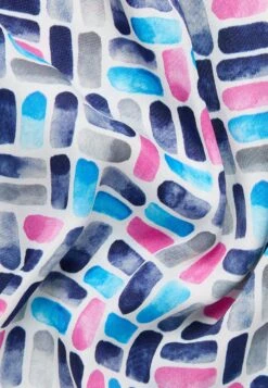 Eterna Classic Fit - Blouse - Weiß Mehrfarbig -Eterna 1a814ac8f60b4f2fa01af69bcd21f932