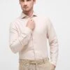 Eterna Soft Tailoring - Overhemd - Beige 2 Eterna Soft Tailoring - Overhemd - Beige -Eterna 1b7f7d3aa2aa410099bb4657daa80b55