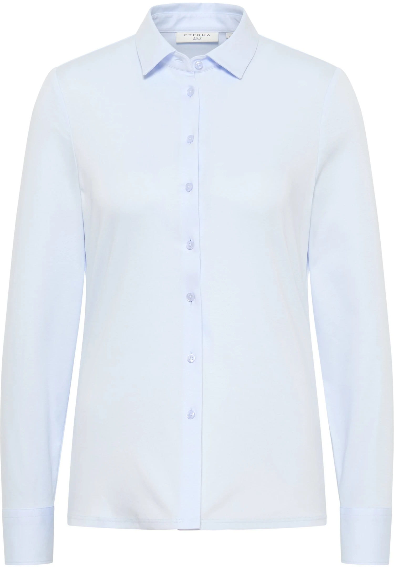 Eterna Langarm Modern Classic - Overhemdblouse - Hellblau 6 Eterna Langarm Modern Classic - Overhemdblouse - Hellblau - Afbeelding 4