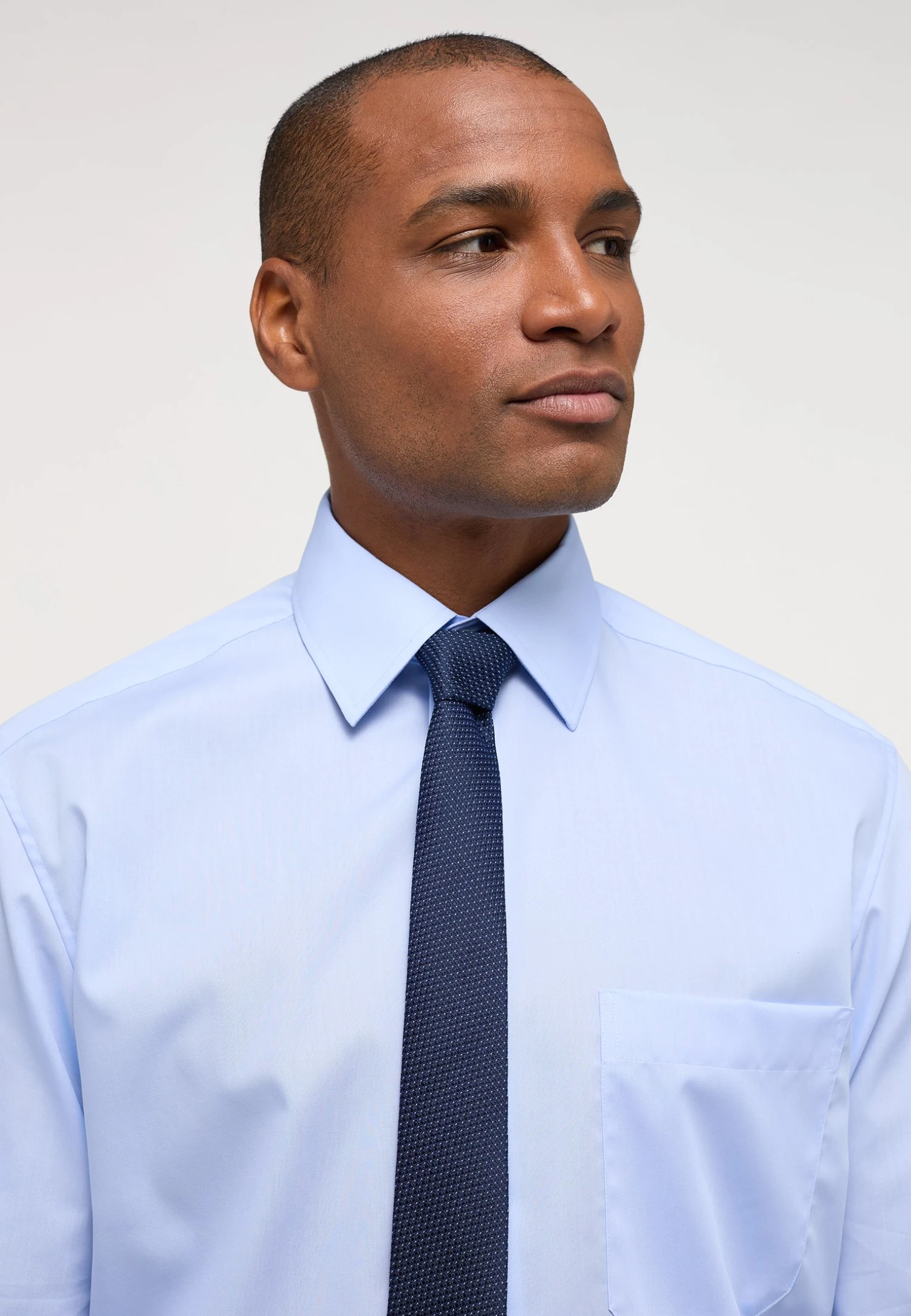 Eterna Comfort Fit - Zakelijk Overhemd - Hellblau 5 Eterna Comfort Fit - Zakelijk Overhemd - Hellblau - Afbeelding 3