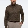 Eterna Kariertes Soft Tailoring Comfort Fit - Overhemd - Cognac 1 Eterna Kariertes Soft Tailoring Comfort Fit - Overhemd - Cognac -Eterna 1d893aee129f4bf8b67e3c6bfbde4ede