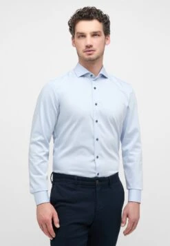 Eterna Slim Fit - Zakelijk Overhemd - Himmelblau