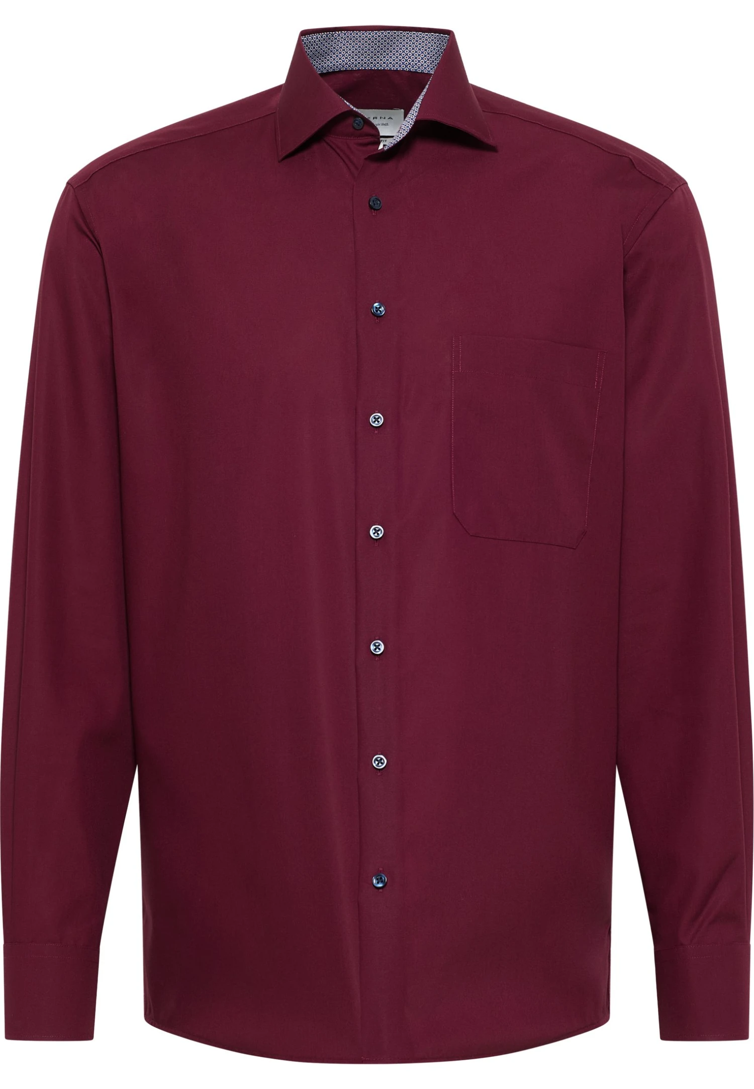 Eterna Original Comfort Fit - Overhemd - Weinrot 6 Eterna Original Comfort Fit - Overhemd - Weinrot - Afbeelding 4