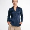 Eterna Blouse - Dunkelblau -Eterna 1e85893513344f0a899f39897c954c10