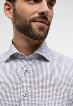 Eterna Modern Fit - Overhemd - Grau -Eterna 21c9c441d7134ccda19e85de70a17a8b