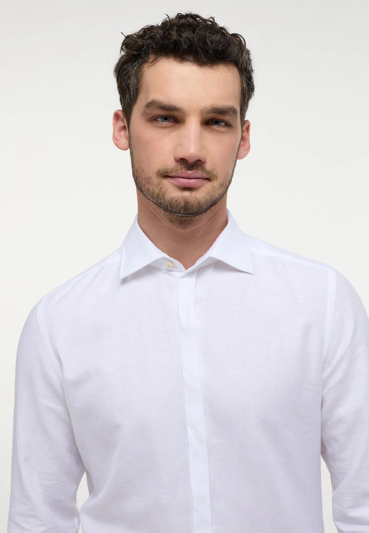 Eterna Zakelijk Overhemd - Weiß 5 Eterna Zakelijk Overhemd - Weiß - Afbeelding 3